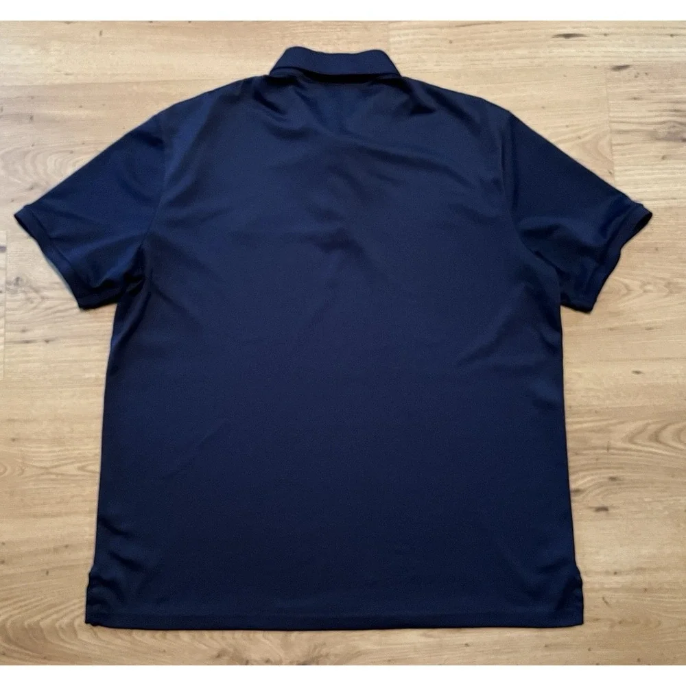 Polo Ralph Lauren Performance Polo Mens L Blue Golf Preppy Athletic Classic